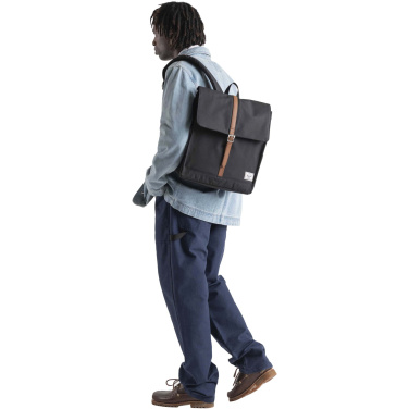 Logo trade business gifts image of: Herschel City recycled backpack 16L