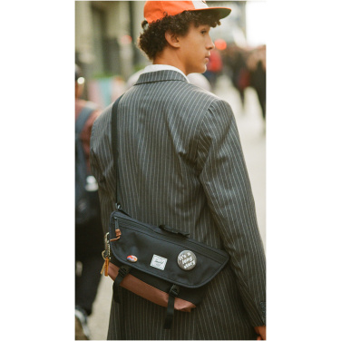 Logo trade corporate gifts image of: Herschel Cove recycled messenger bag 22.5L