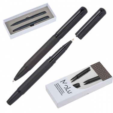 Logo trade promotional items image of: Elegant MoLu writing set Santa Rosa