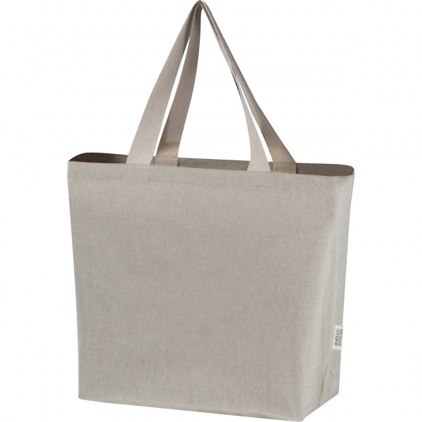 Logo trade corporate gift photo of: Large cotton bag Pilar