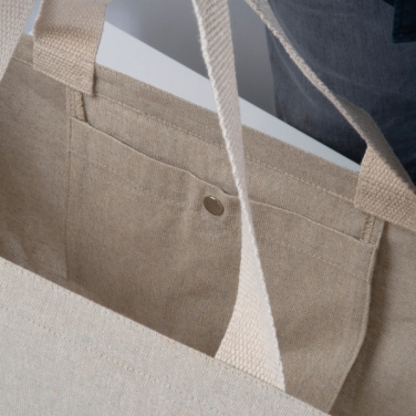 Logo trade corporate gifts picture of: Large cotton bag Pilar