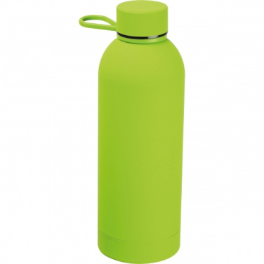 Logo trade promotional merchandise photo of: Stainless steel bottle Ostrava