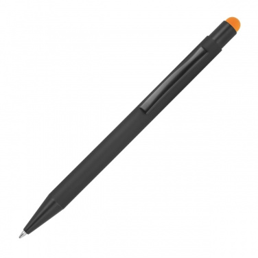 Logo trade promotional merchandise picture of: Metal ballpoint pen with touch function Ohara