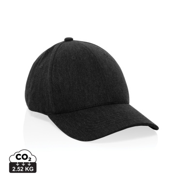 Logo trade corporate gifts picture of: Milo AWARE™ recycled heather 6 panel cap 200gr