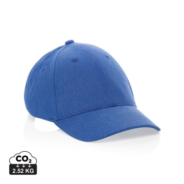 Logotrade promotional gift picture of: Milo AWARE™ recycled heather 6 panel cap 200gr