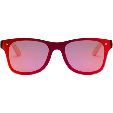 Logotrade promotional merchandise photo of: Tan sunglasses with bamboo temples