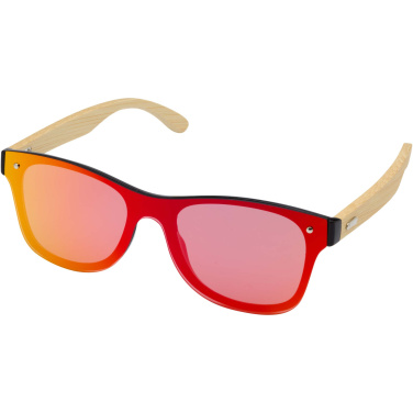 Logotrade promotional gifts photo of: Tan sunglasses with bamboo temples