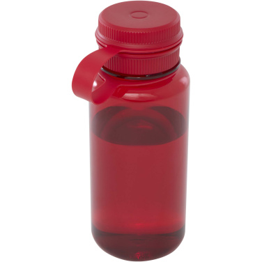 Logotrade advertising product picture of: Ryder 900 ml RCS certified RPET sport bottle with multi-function lid