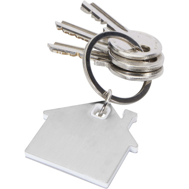 Logotrade promotional items photo of: Nook house-shaped keychain