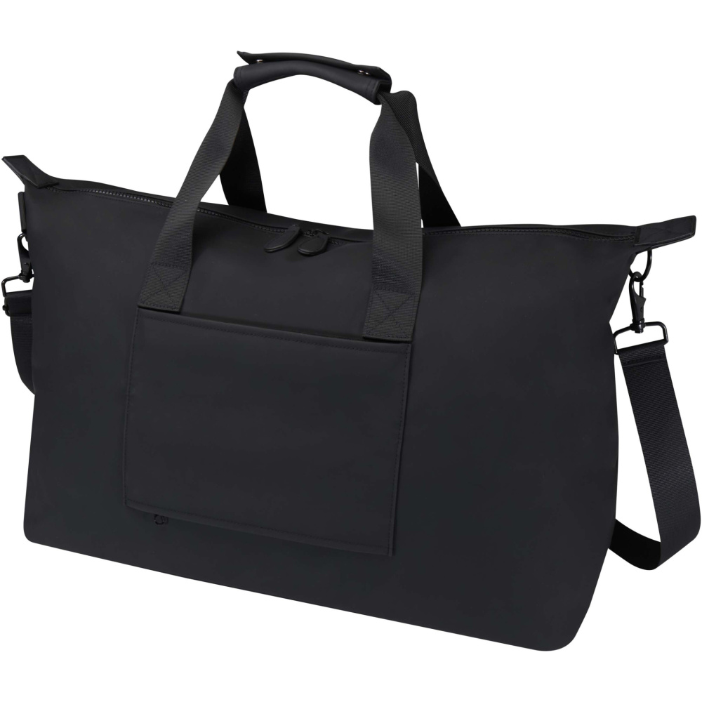 Logotrade promotional merchandise image of: Turner 15.6" GRS recycled laptop duffel bag 36L