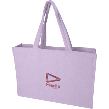 Logo trade promotional item photo of: Siam GRS recycled terry beach tote bag 13L