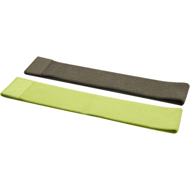 Logo trade business gifts image of: Grip 2-piece resistance band set