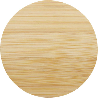 Logotrade promotional product picture of: Lenora 250 ml glass cup with bamboo lid