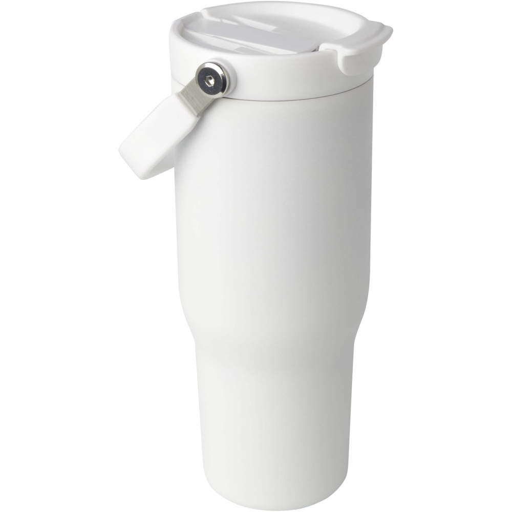 Logotrade corporate gift picture of: Bronx 900 ml RCS recycled stainless steel copper vacuum insulated tumbler with dual function lid