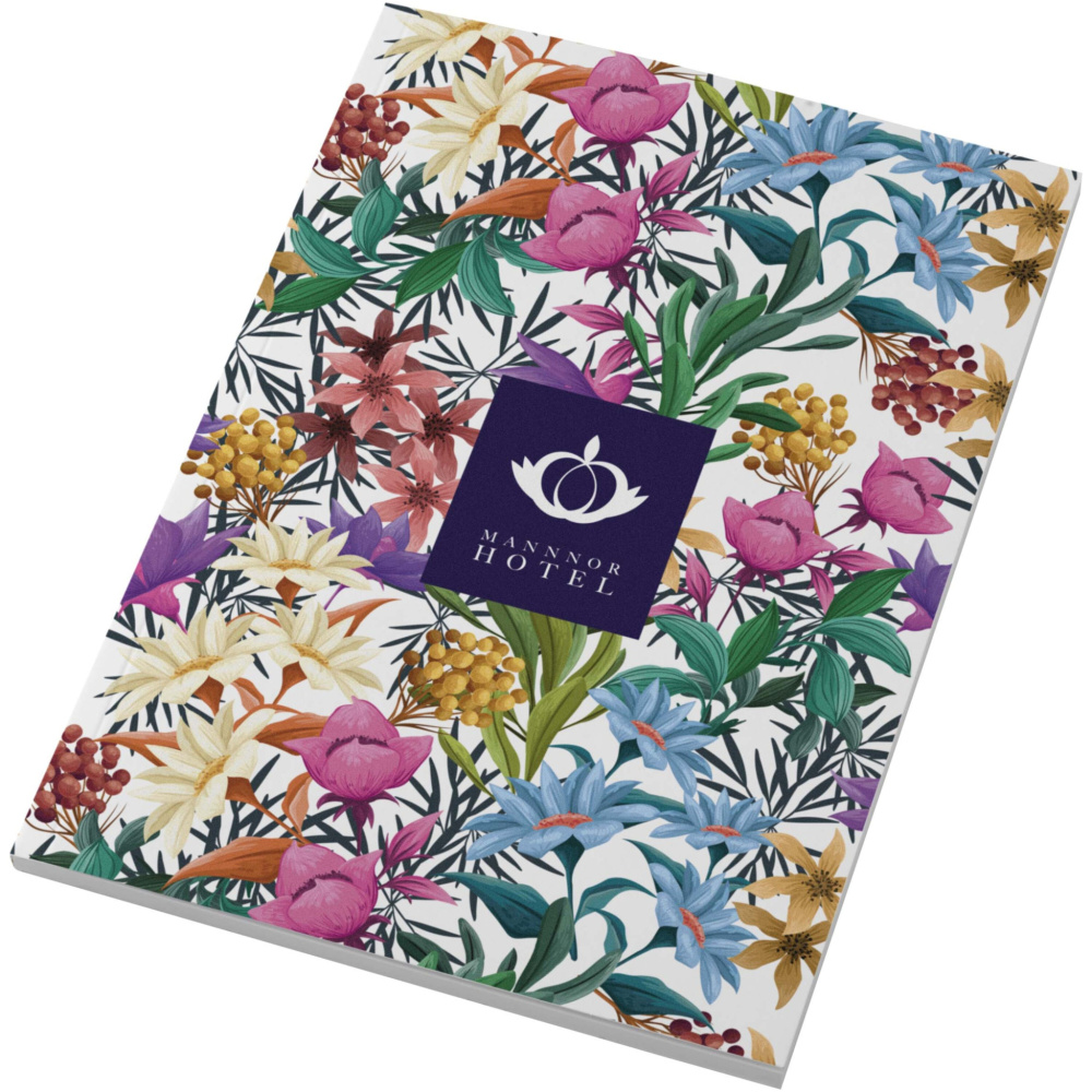 Logotrade promotional item picture of: Novella Austen A5 soft cover notebook - 50 sheets