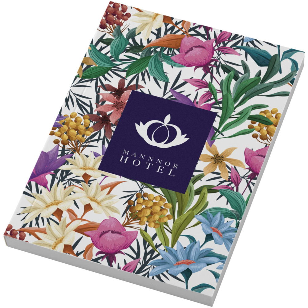 Logo trade promotional item photo of: Novella Austen A6 soft cover notebook - 100 sheets