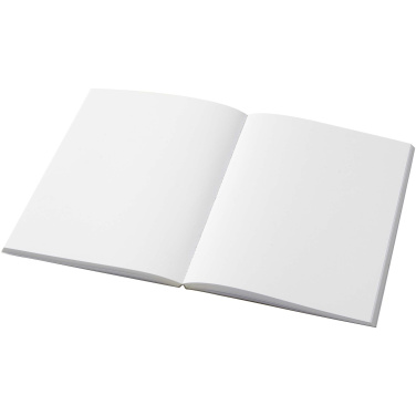 Logo trade advertising product photo of: Novella Austen A5 recycled soft cover kraft notebook - 100 sheets