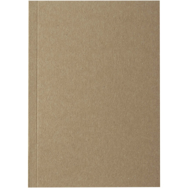 Logotrade advertising products photo of: Novella Austen A6 recycled soft cover kraft notebook - 100 sheets