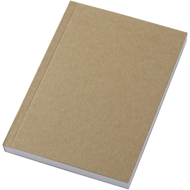 Logotrade promotional products photo of: Novella Austen A6 recycled soft cover kraft notebook - 100 sheets