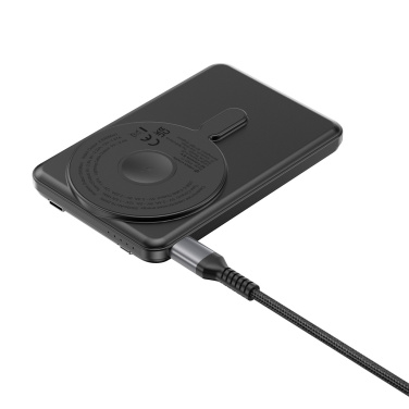 Logo trade corporate gift photo of: Urban Vitamin Redwood 5in1 5000mah 20W PD magnetic powerbank