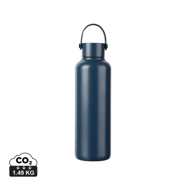 Logo trade promotional gifts picture of: Baltimore RCS recycled SS bottle 600 ML