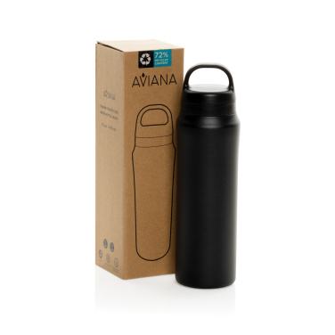 Logo trade advertising products picture of: Aviana™ Rowan RCS Recycled Water Bottle 470 ML
