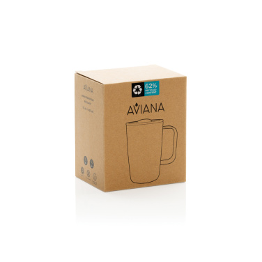 Logo trade promotional merchandise image of: Aviana™ Rowan RCS Recycled Mug 450 ML
