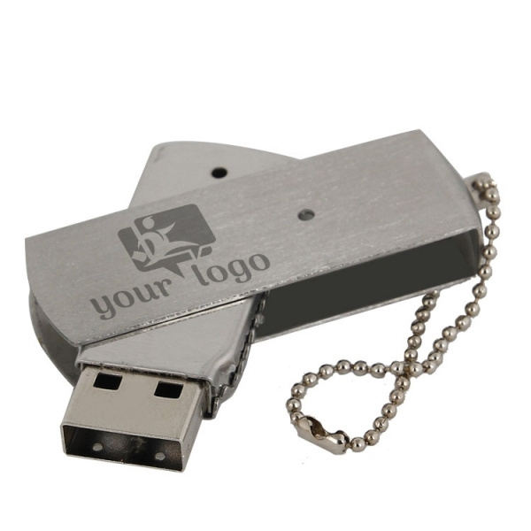 Logo trade promotional gifts image of: Metal USB stick