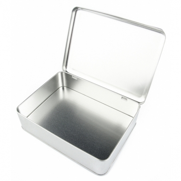 Logo trade promotional gifts picture of: Metal box 18x12,6x4 cm