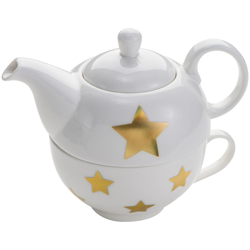 Logo trade advertising product photo of: Porcelain tea set