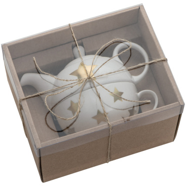 Logotrade corporate gift image of: Porcelain tea set