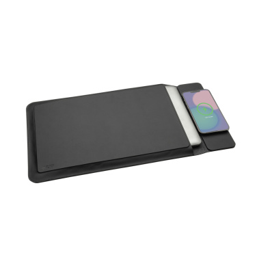 Logo trade promotional products picture of: Swiss Peak 15W magnetic charging laptop sleeve 14-15,6"