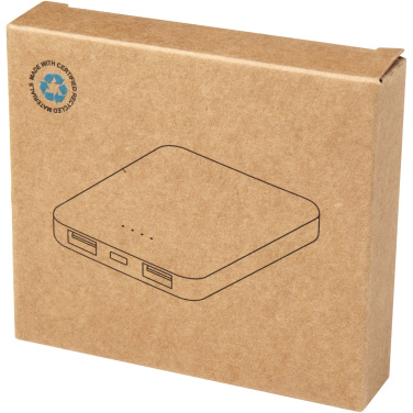 Logo trade advertising products image of: Asama 5000 mAh Type-C recycled plastic power bank