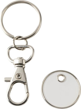 Logotrade promotional giveaways photo of: Rory keyring with trolley coin