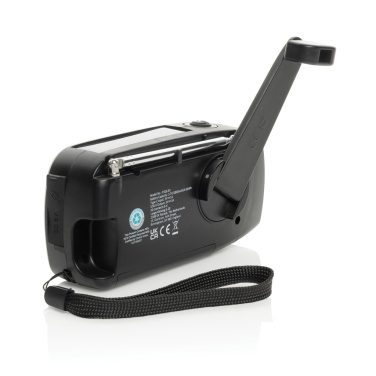 Logotrade corporate gift image of: RescueWave RCS recycled plastic emergency radio