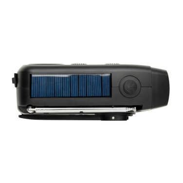 Logotrade promotional merchandise picture of: RescueWave RCS recycled plastic emergency radio