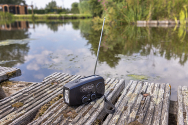 Logotrade advertising product picture of: RescueWave RCS recycled plastic emergency radio