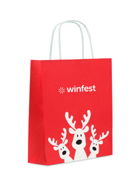 Logo trade corporate gifts picture of: Gift paper bag small