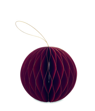 Logo trade promotional merchandise image of: Foldable  XMAS bauble hanger