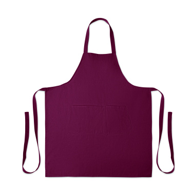 Logotrade promotional giveaway image of: Organic cotton apron 240 gr/m²