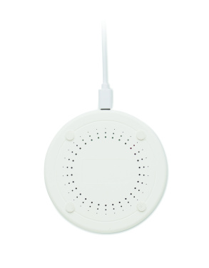 Logo trade advertising products picture of: Cork wireless charger 15W