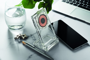 Logotrade business gift image of: Acrylic wireless charger 15W