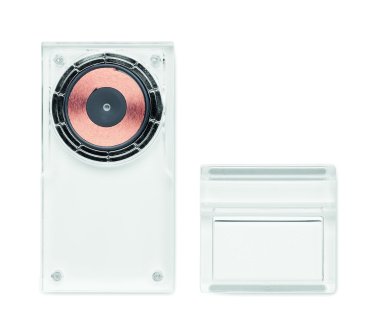 Logo trade promotional merchandise photo of: Acrylic wireless charger 15W