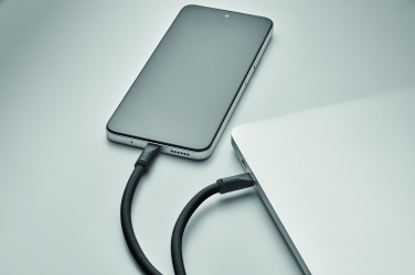 Logo trade promotional giveaway photo of: 60W charging and data lanyard