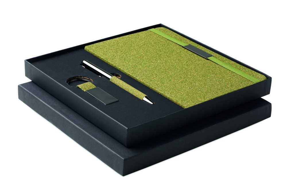 Logo trade corporate gifts image of: 3 piece gift set in box