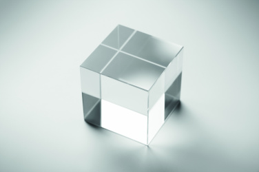 Logotrade promotional product picture of: Glass cube award