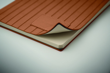 Logotrade advertising product image of: A5 notebook in smokey PU
