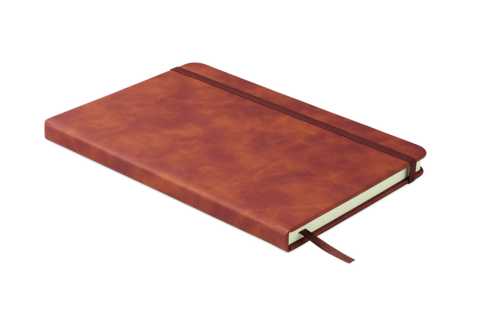 Logotrade promotional gift image of: A5 smokey PU notebook