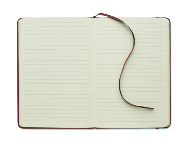 Logo trade promotional merchandise photo of: A5 smokey PU notebook