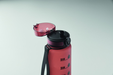 Logo trade promotional merchandise picture of: Sports water bottle RPET 1L